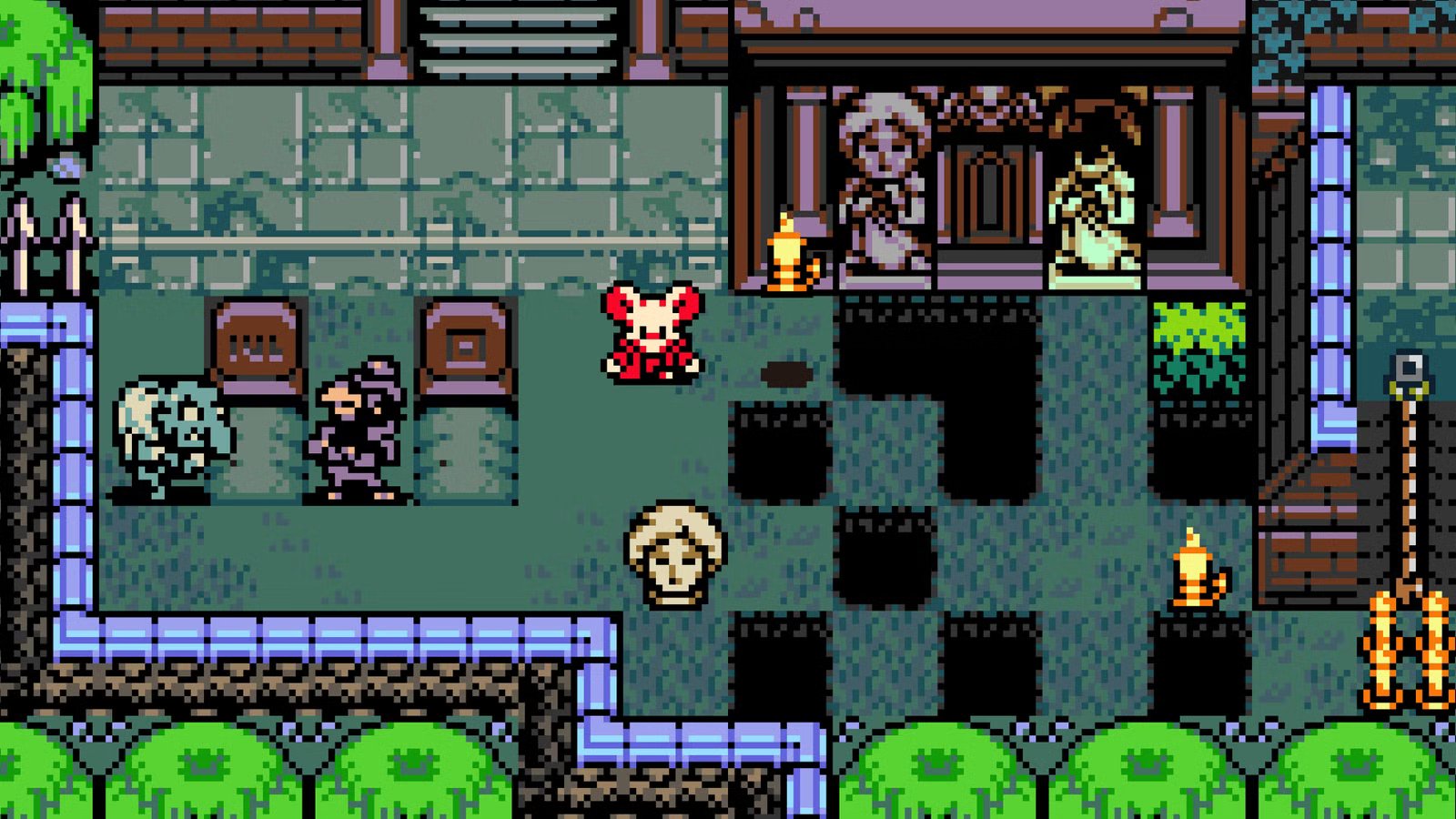 Where to find the statue heads in Mina the Hollower
