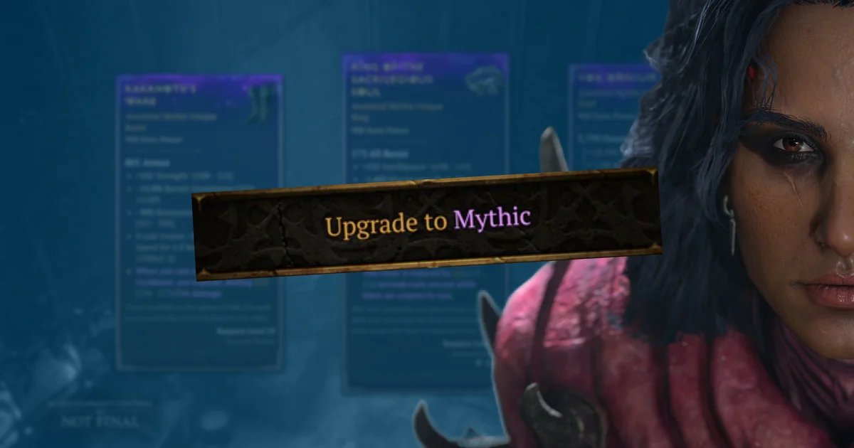 Diablo 4’s next season is doing something bold with Mythical items that should pique the interest of casual players