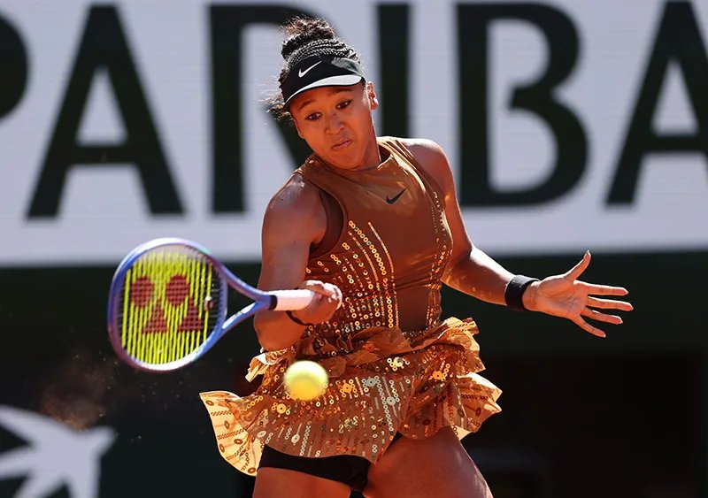 Naomi Osaka’s High Glamour Looks Rev Up French Open Fashion