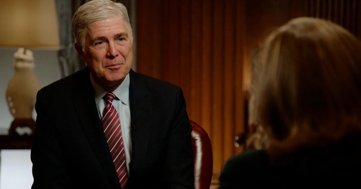 Amid attacks by President Trump, Supreme Court Justice Neil Gorsuch says “my loyalty is to the Constitution”