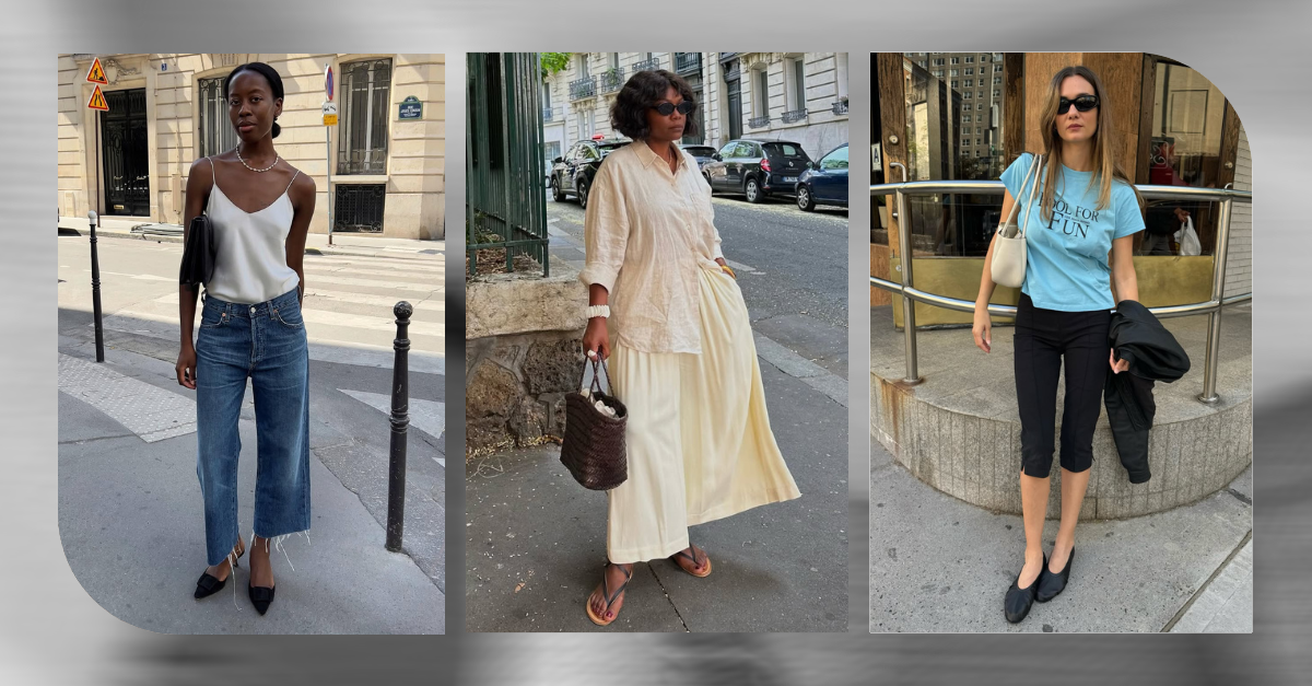 Cropped Trouser And Flats Equal Ultimate Easy Dressing Hack