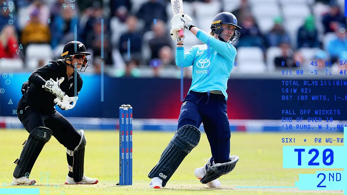 England v New Zealand – second T20 highlights