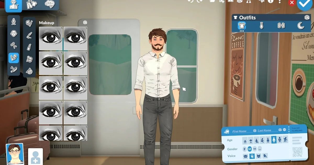 Paralives is possibly the first ever videogame with a character editor that gives people motion sickness