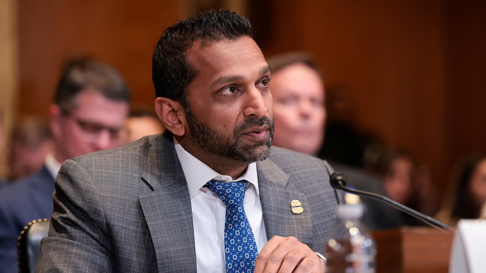 FBI Director Kash Patel denies drinking allegations during Senate budget hearing