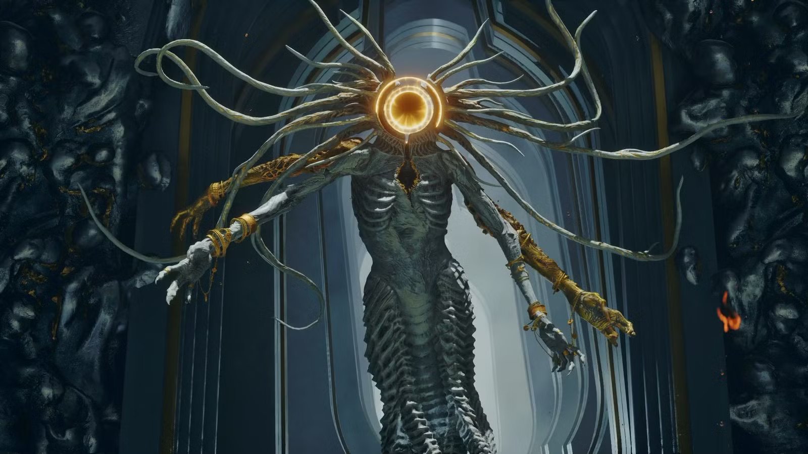 How to beat the Priestess boss in Saros