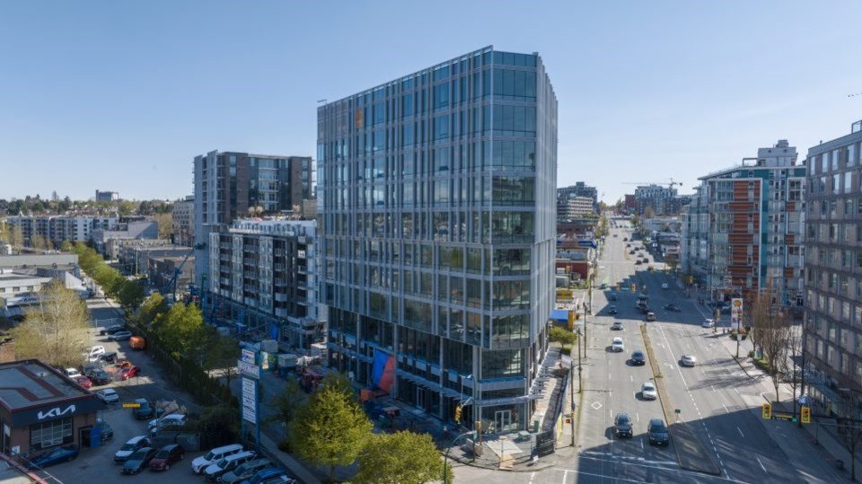 Vancouver’s first tri-mix building opens on False Creek Flats
