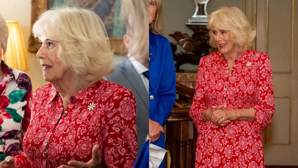 Queen Camilla Styles Boden for Reception in London