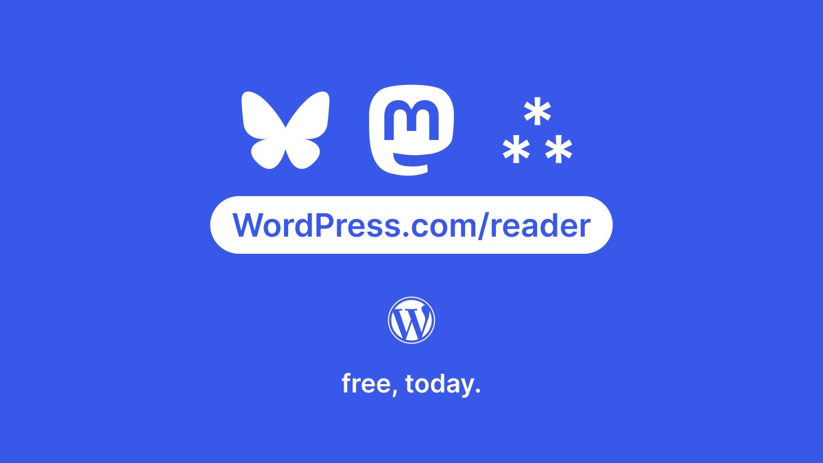 Now in the Reader: Bluesky, Mastodon, and the Fediverse – WordPress.com News