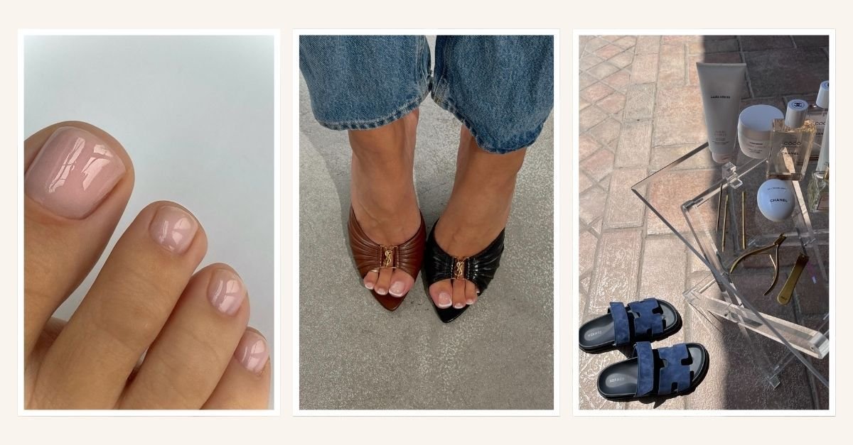 The Sheer Pedicure Trend Will Be Everywhere This Summer