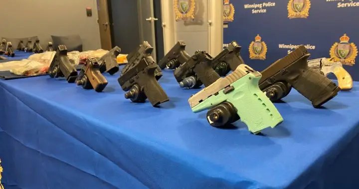 Winnipeg man facing 77 drug trafficking and gun charges: WPS – Winnipeg