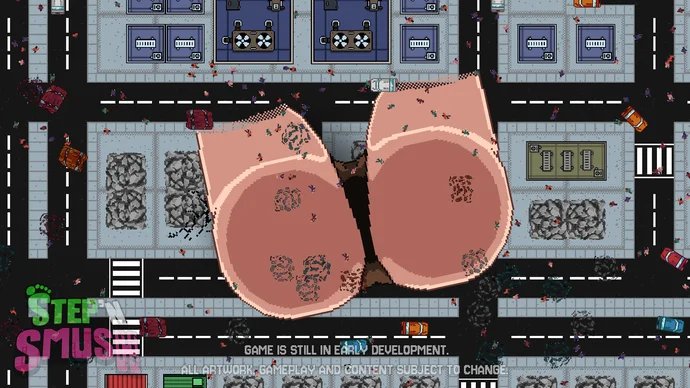 My memories of classic GTA have been gloriously smothered by this reasonably SFW giantess erotica game