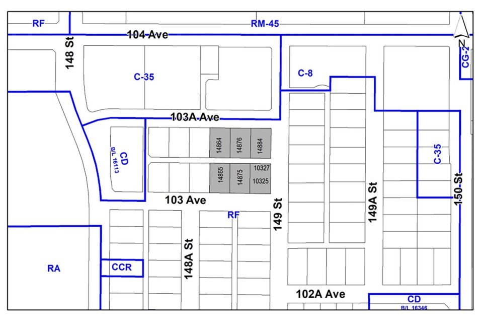 It's a buyer's buffet of Surrey high-density development sites available