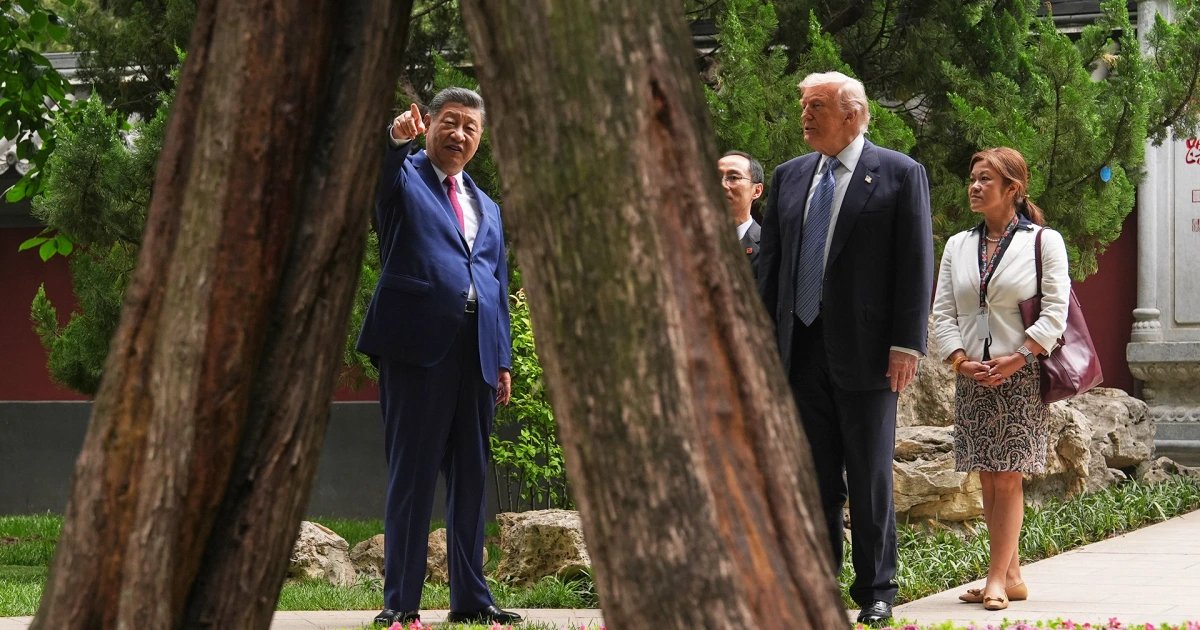 Xi gives Trump rare tour of China’s secret garden