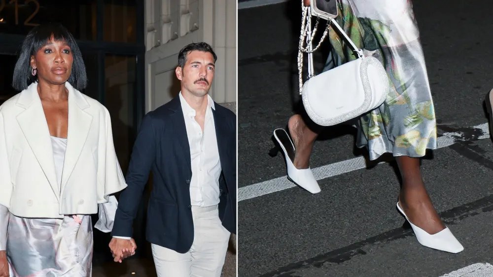 Venus Williams Takes the Crisp White Shoe Trend Into Met Gala Weekend