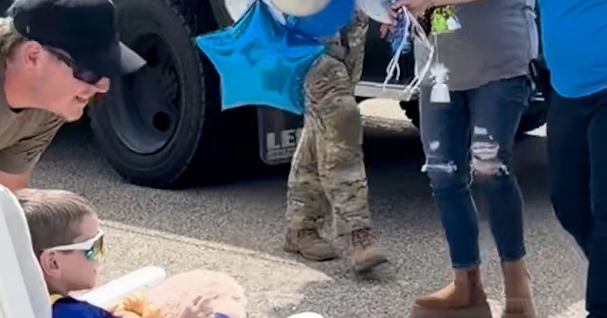 Thousands make little boy’s birthday unforgettable