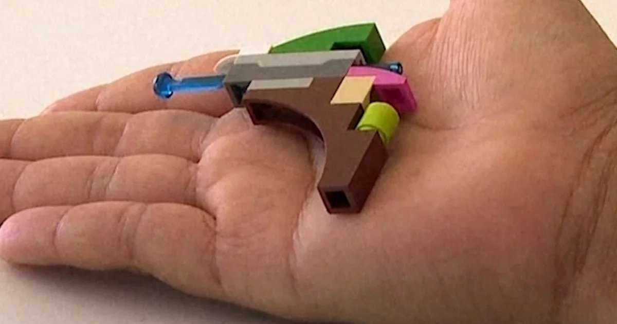 Special needs student suspended over LEGO gun