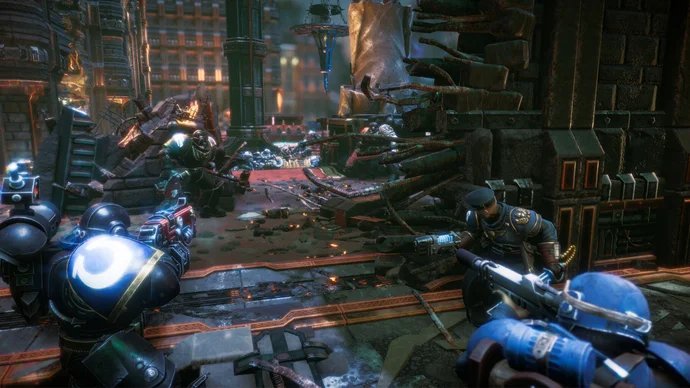 Warhammer 40,000: Chaos Gate – Deathwatch picks up where Daemonhunters' XCOM-ish gorefest left off
