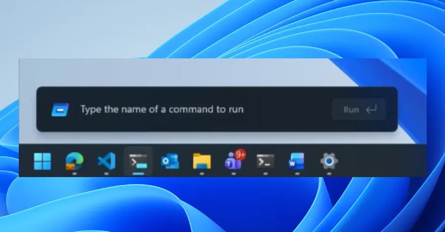 Microsoft tests redesigned Windows 11 Run menu with dark mode and more
