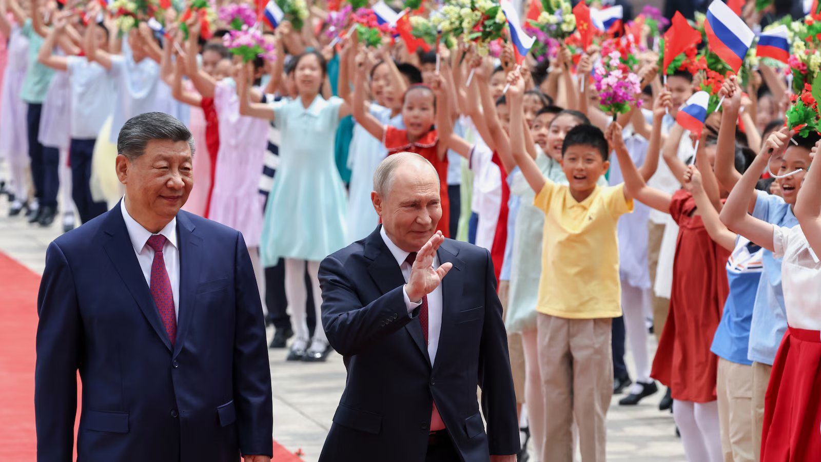 Xi and Putin meet to reaffirm China-Russia ties days after Trump’s visit
