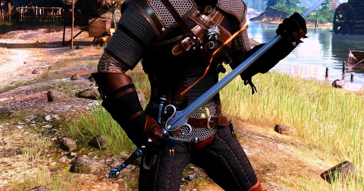 Witcher 3 modders have already added Geralt’s new sword from the Songs of the Past expansion to the base game