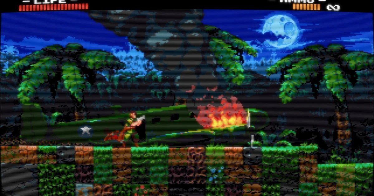 Wolfenstein meets Metroidvania in Wolfhound, an 8-bit ode to yesteryear with zombies and Nazi mechs