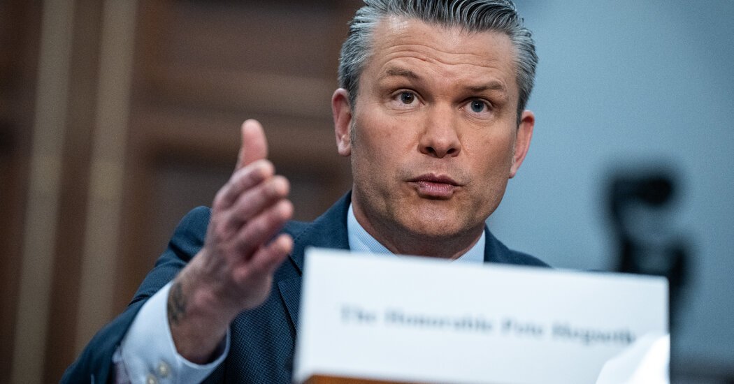 Hegseth Strikes Female and Black Navy Officers From Promotion List