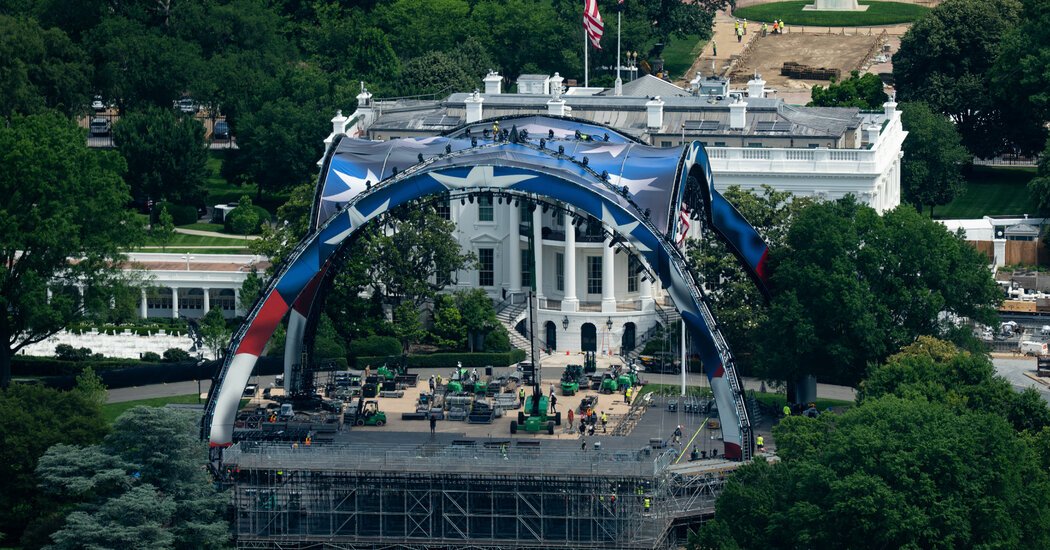Lawsuit Aims to Stop U.F.C. Fights at White House on Trump’s Birthday