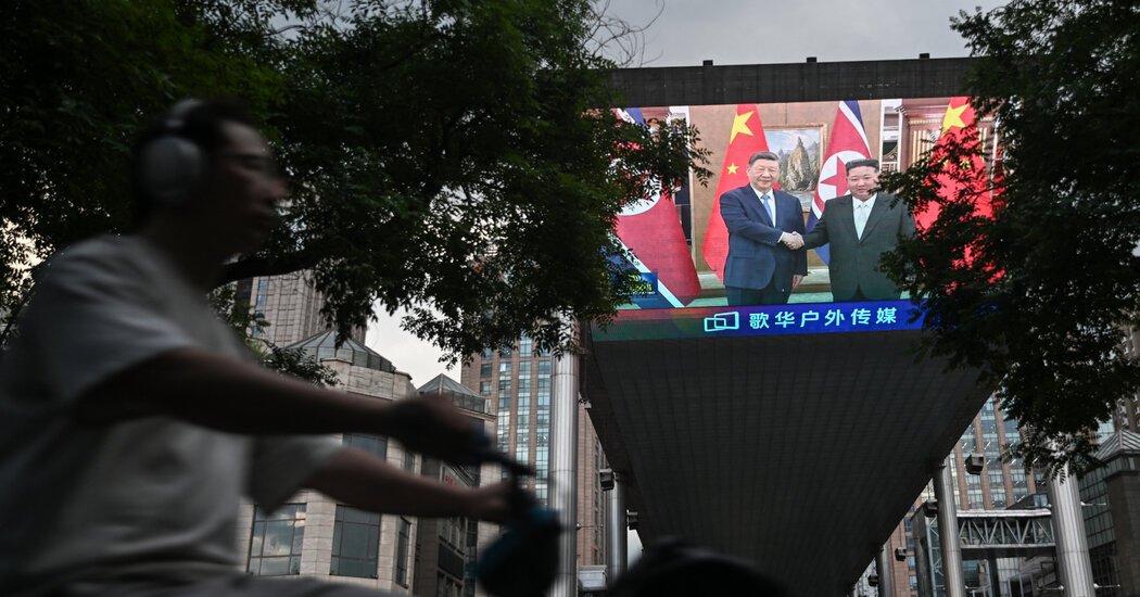 China Reasserts Itself, to Contain North Korea’s Tilt Toward Russia