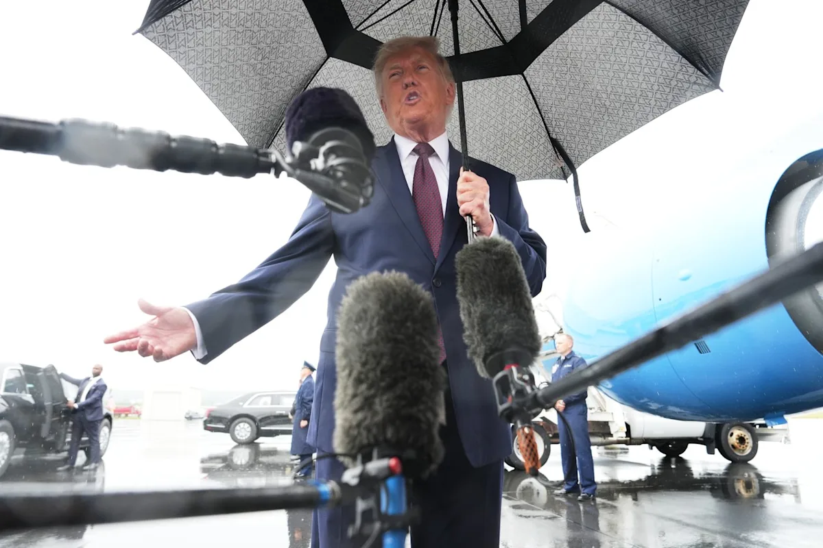 From peace talks to Pennsylvania: Trump visits Mack Truck facility to tout his economic policies