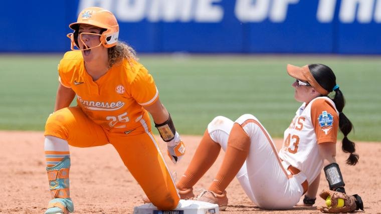 Texas vs. Tennessee softball box score: Live stats from Women’s College Series semifinal