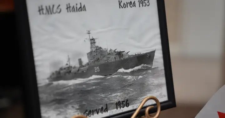 Kelowna veteran surprised with custom model ship after nationwide effort