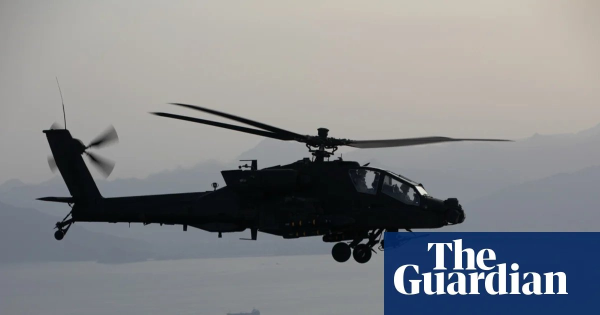 Trump launches strikes against Iran after downing of US army helicopter | US military
