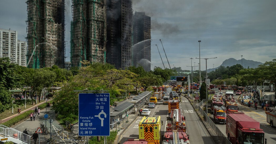 Hong Kong Charges 7 People and 2 Companies Over Deadly Apartment Fire