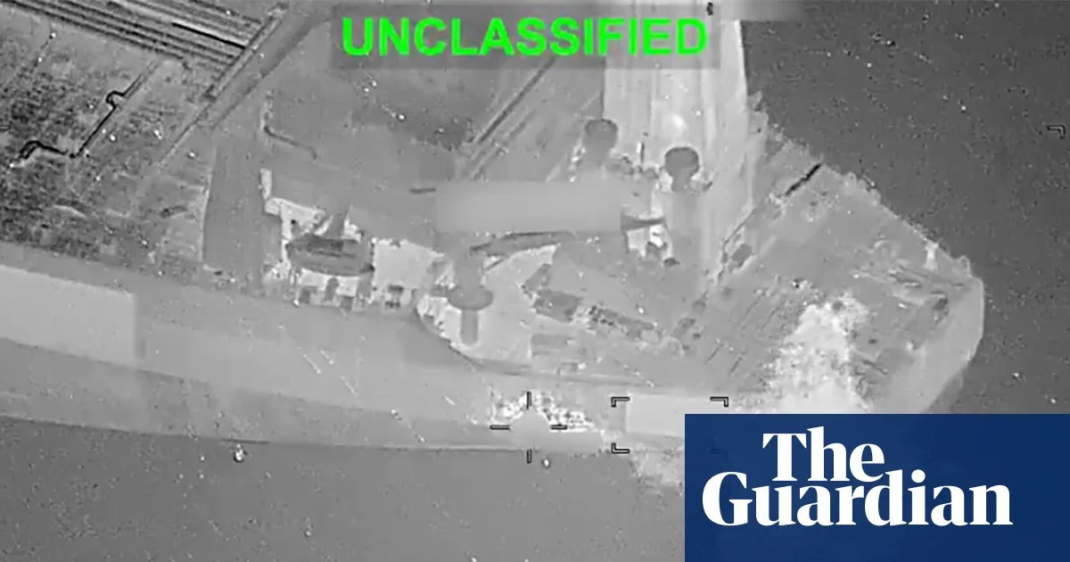 US fires missile at tanker attempting to reach Iran amid strait of Hormuz standoff | US-Israel war on Iran