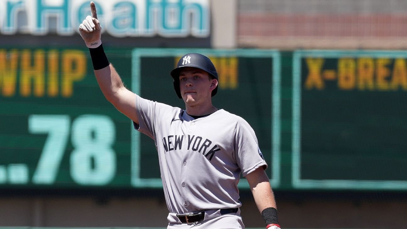 Yankees score 13 runs in an inning for 1st time in 21 years