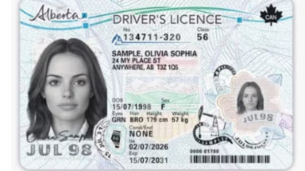 Alberta introducing integrated driver licences with health card number on July 2