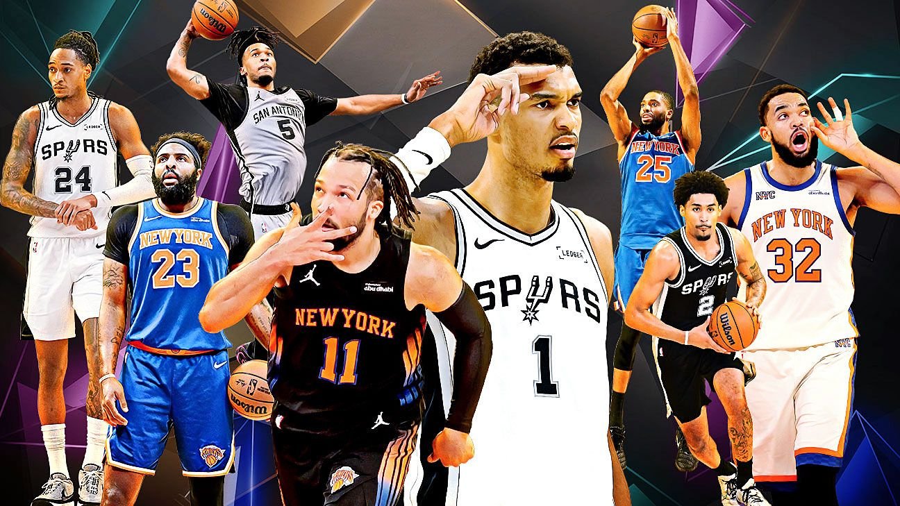 Ranking every player in the 2026 NBA Finals: Knicks vs. Spurs