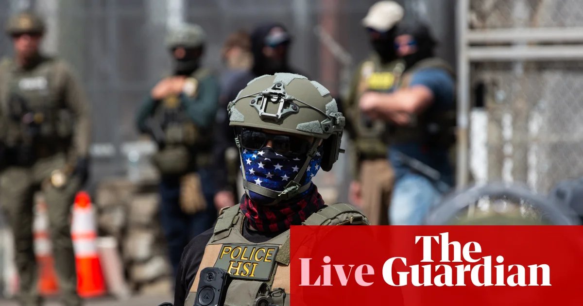 Senate Republicans pass bill authorizing $70bn for immigration enforcement in vote-a-rama – US politics live | US news