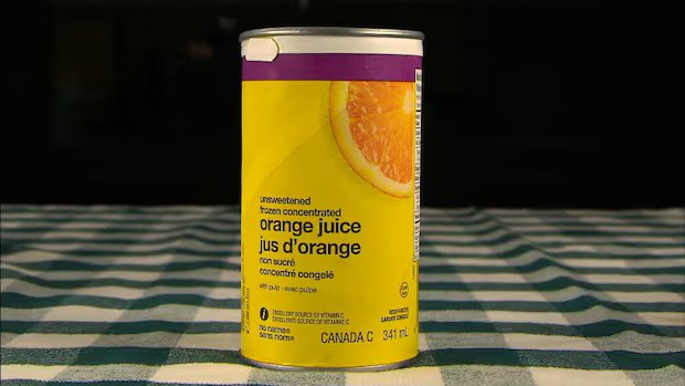 Canned, frozen juice from concentrate coming back to Canadian shelves