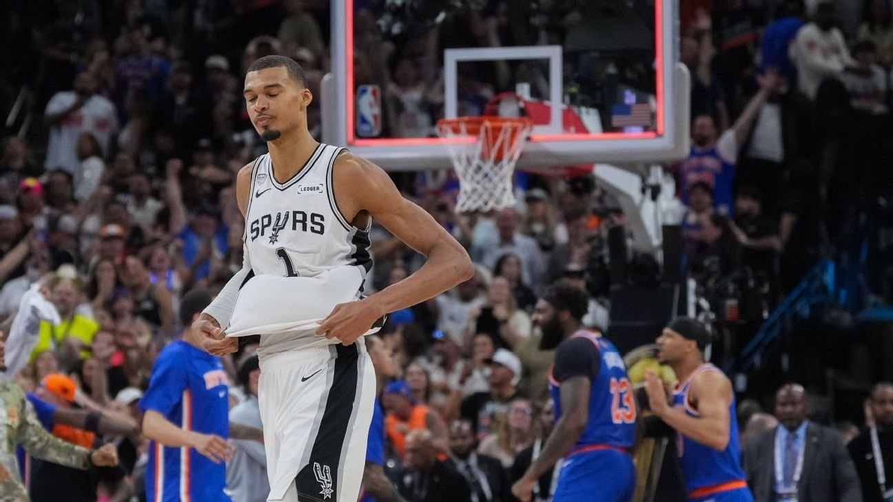 Wemby rues costly turnover as Spurs fall in Game 2 of NBA Finals