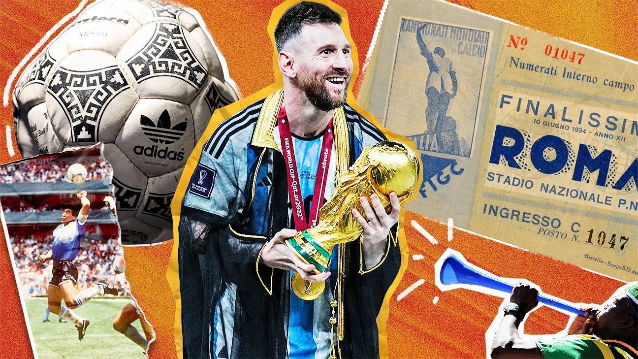22 World Cup items from previous tournaments, 22 stories