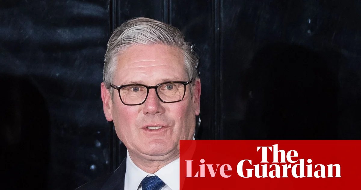 Keir Starmer to say ‘tech revolution must work for everyone’ in speech on AI – UK politics live | Politics