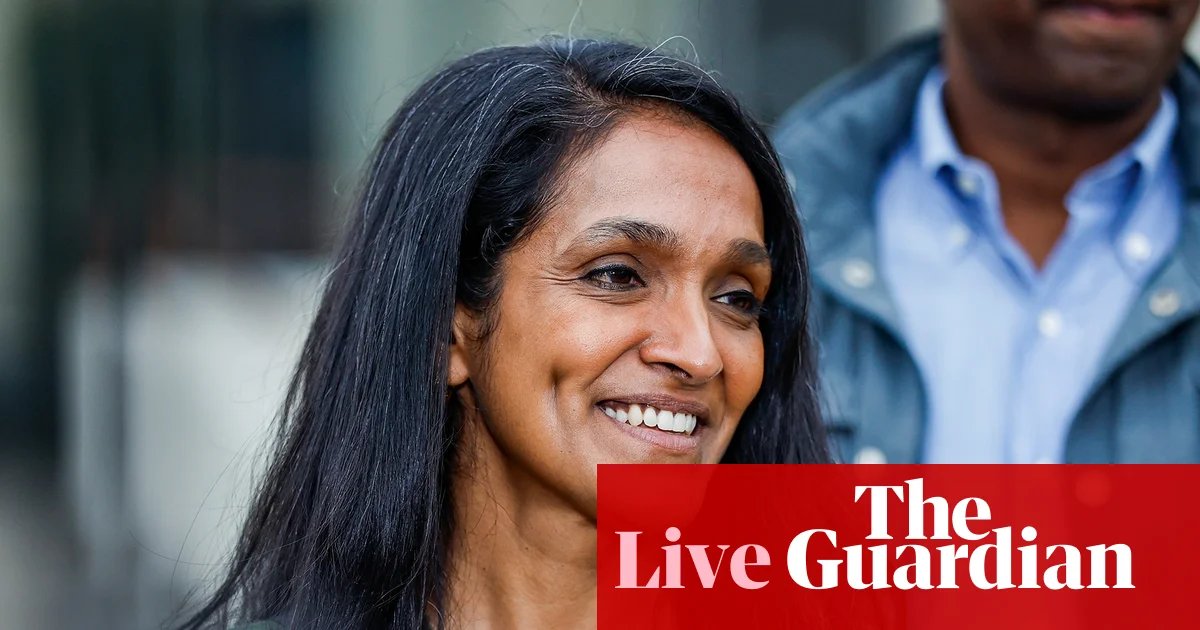 Nithya Raman ‘incredibly honoured’ to advance to LA mayor runoff after seeing off Republican – US politics live | US politics