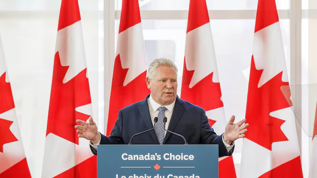 A more conciliatory Ford says ‘I love the U.S.’ as trade talks loom