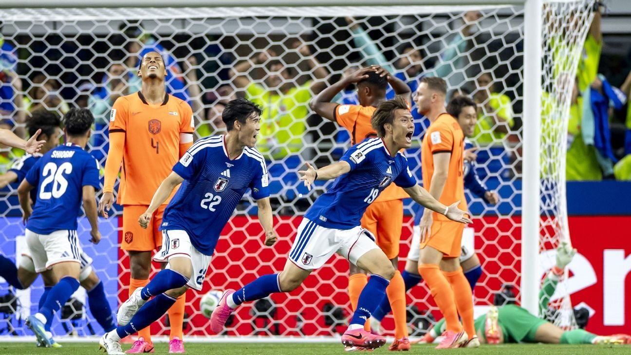Japan justify dark horse credentials with dramatic draw vs. Netherlands