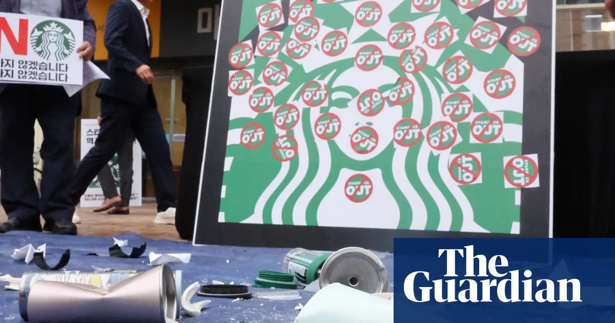 Starbucks Korea to temporarily shut all stores for history lesson after bungled coffee promotion | South Korea