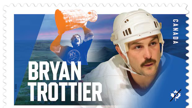 Canada Post stamps honour Bryan Trottier, other Indigenous sport leaders