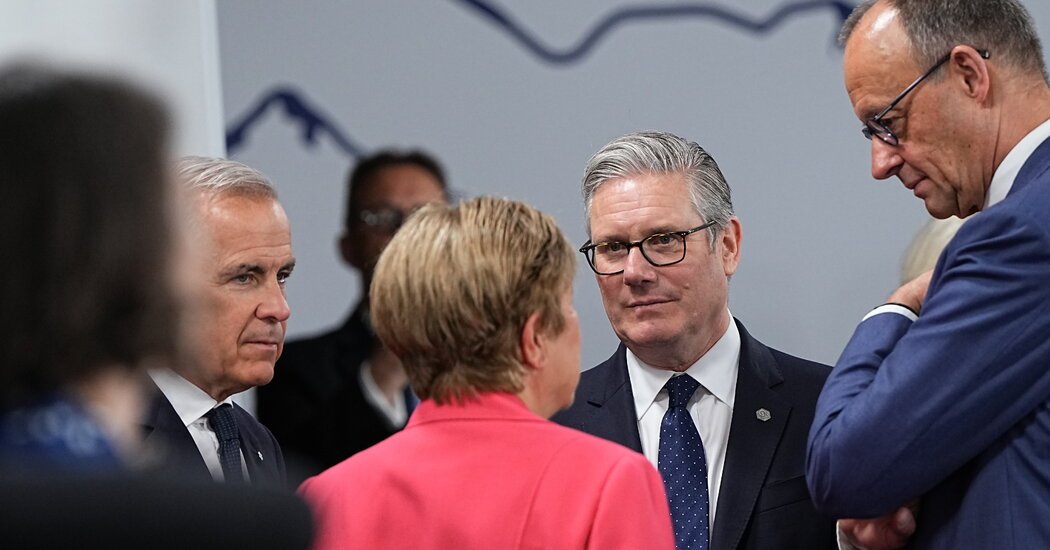 Hot Mics Catch Trump, Carney and Other Leaders Off-Guard at G7