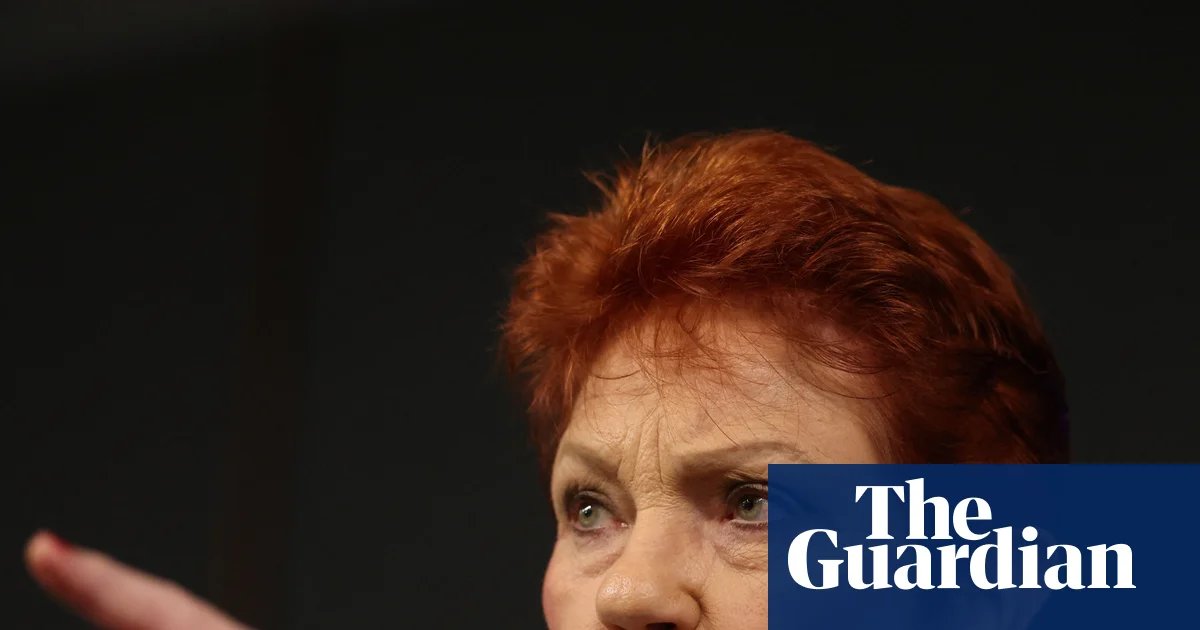 Media union blasts Pauline Hanson’s ‘bitter, unprofessional’ attack on Guardian journalist | Pauline Hanson