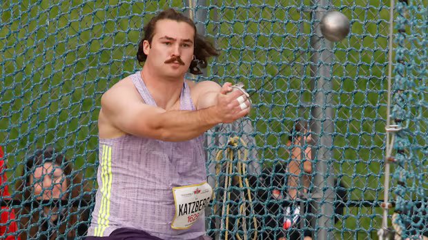 Ethan Katzberg wins 4th straight hammer throw title at Canadian track and field championships